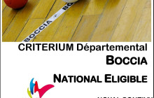 Critérium départemental Boccia - National éligible