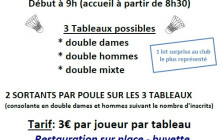 Tournoi Loisir Badminton Club Noyalais