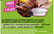 TENNIS-Repas à emporter