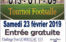 Tournoi de foot en salle