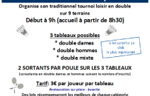 Tournoi loisir Badminton
