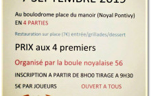 Concours Communal de Boules