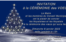 Cérémonie des vœux à la population