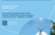Portes ouvertes du parc éolien de Gueltas - Noyal-Pontivy